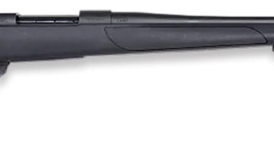 Weatherby VTX7MMPR4T Vanguard Obsidian Full Size 7mm PRC 3+1 24" Blued #2 Contour Threaded Barrel, Blued Drilled & Tapped Steel Receiver, Black Monte Carlo Synthetic Stock
