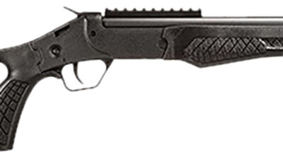 Rossi SSPS45BKIT Survival Stow & Go Bag Kit 45 Colt (Long Colt) 1rd 16" Black Oxide Single Shot Barrel, Black Oxide Picatinny Rail, Thumbhole w/Shell Holder Synthetic Stock, Carry Bag
