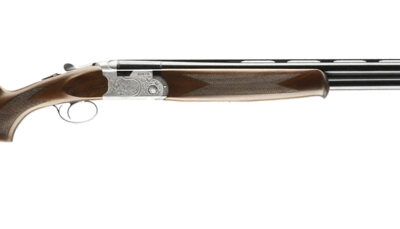 Beretta USA J686F2028 686 Silver Pigeon I 20 Gauge 3" 2rd 28" Blued Over/Under Vent Rib Barrel,  Silver Engraved Receiver, Fixed Grade II Walnut Wood Stock, Right Hand