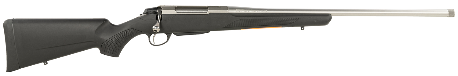 Tikka JRTXB31922MT T3 Lite Full Size 6.5 PRC 3+1 22" Stainless Threaded Barrel, Drilled & Tapped Stainless Steel Receiver, Fixed Black Synthetic Stock, Right Hand