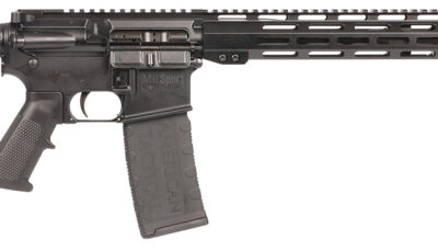 ATI ATIG15MS556ML13 MilSport  5.56x45mm 30+1 16" Black Threaded Barrel, Matte Black Picatinny Rail Receiver, 13" M-LOK Handguard, Black 6 Position Rogers Super-Stoc, Black Polymer Grip