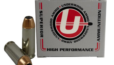 Underwood Ammo 231 Sporting 10mmAuto 135gr Jacketed Hollow Point 20 Per Box/10 Case