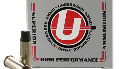 Underwood Ammo 737 Gas Check  44Special 255gr Hard Cast Semi-Wadcutter 20 Per Box/10 Case