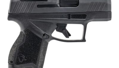 Taurus 1-GX4MP931-RD GX4 w/Optic Micro-Compact Frame 9mm Luger 13+1 3" Satin Black DLC Barrel, Black Gas Nitride Alloy Steel Serrated w/Optic Slide, Black Stainless Steel Frame, Textured Grip, Viridia