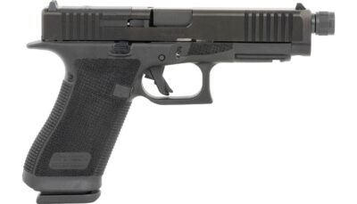 Glock P61750203TB G17 Gen6 Full Size 9mm Luger 15+1 4.49" Threaded Barrel, Steel Optic Ready/Serrated Slide, Polymer Frame w/Accessory Rail, Interchangeable Backstrap Grip, Ambidextrous