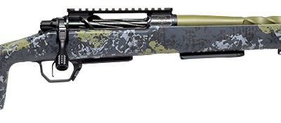 Horizon Firearms HRF-VE2-300P-22R Venatic 2 300 PRC 22" Sage Green Spiral Fluted Threaded Barrel, Black DLC Receiver w/Picatinny Rail, Arca Rail Forend, Artic Moss Iota EKO X Carbon Fiber Stock