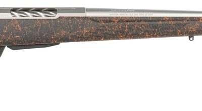 Tikka JRTXRBS324 T3x Roughtech 6mm Creedmoor 3+1 22" Black Fluted Threaded Barrel, Black Steel Drilled & Tapped Receiver, Ember Roughtech Synthetic Stock, Right Hand