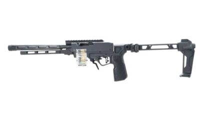 Tandem Kross FA41N0602BBB1 ADX 22 LR 20+1 10.20" Black Threaded Barrel, Black Anodized Receiver w/Picatinny Rail, M-LOK Handguard, Strike FSA Single Folding Brace, Polymer Grip, Left Hand