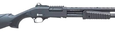 Citadel FRMN1220BLK Mariner 12 Gauge Pump 3" 4+1 18.50" Matte Black Heat Shield Barrel & Receiver w/Picatinny Rail, Fixed Black Synthetic Stock