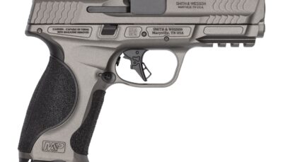 Smith & Wesson 14916 M&P9 M2.0 Metal 9mm Luger 15+1 4.25" Armornite Finish Stainless Steel Optic Ready Slide, Black Aluminum Frame w/Picatinny Rail, Interchangeable Palmswell Grip