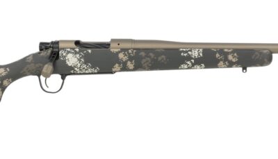 Christensen Arms 8010139000 Mesa FFT 25 Creedmoor 4+1 20" Smoked Bronze Cerakote Threaded Barrel, Drilled & Tapped Receiver, Carbon w/Green & Tan Accents Sporter FFT Carbon Fiber Stock, Right Hand