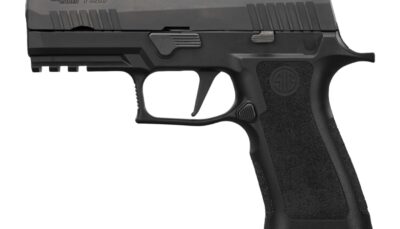 Sig Sauer 320XCA9BXR3PR210 P320 XCarry 9mm Luger 10+1 3.90" Black Nitron Stainless Steel Optic Ready Slide, Black Polymer Frame w/Picatinny Rail, Black Polymer Grip, Right Hand