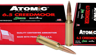 Atomic Ammunition 00404 Rifle Match 6.5Creedmoor 142gr Hollow Point Match 20 Per Box/10 Case