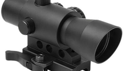 NcStar DMRK132A Mark III Tactical Advanced with 4 Reticles  Black Anodized 1 x 32 mm  3 MOA Red/Green/Blue Multi Reticle