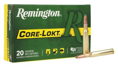 Remington Ammunition 27810 Core-Lokt  270Win 150gr Soft Point Core-Lokt 20 Per Box/10 Case