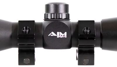 Aim Sports JTM432B Tactical Compact Black Anodized 4x 32mm 1" Tube Mil-Dot Reticle