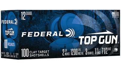 FED TOP GUN 12GA 2.75" #7.5 100/200