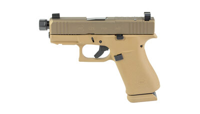GLOCK 43X 9MM 15RD DEBO FDE TB