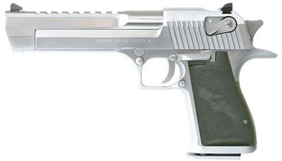 DE MK19 50AE 6" 7RD BRUSH CHROME