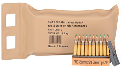 PMC XTAC 556NATO 62GR GT-LAP 6 BX BP