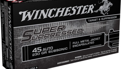 WIN SUPER SUPPRESSED 45ACP FMJ 50/10